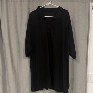 Elegant Black Polo Shirt for Men